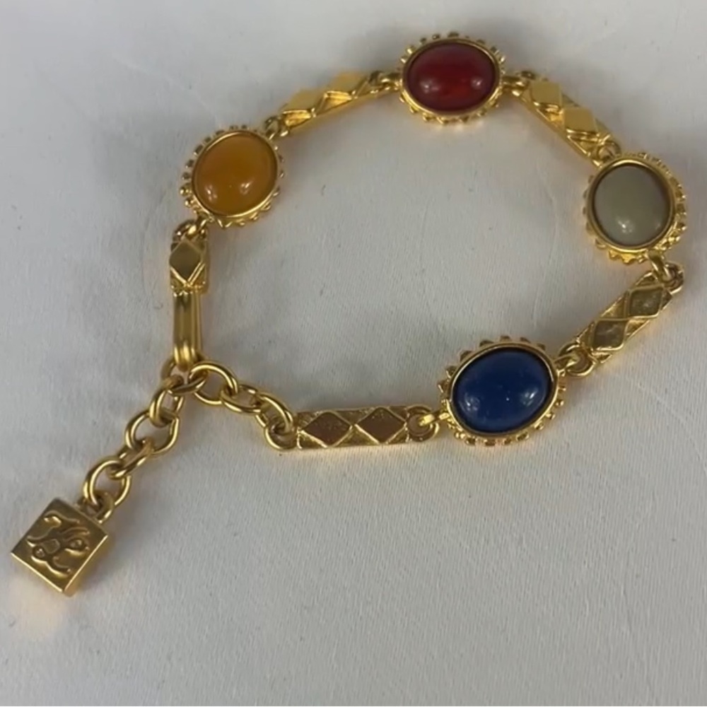 Karl Lagerfeld Gold Tone Bracelet